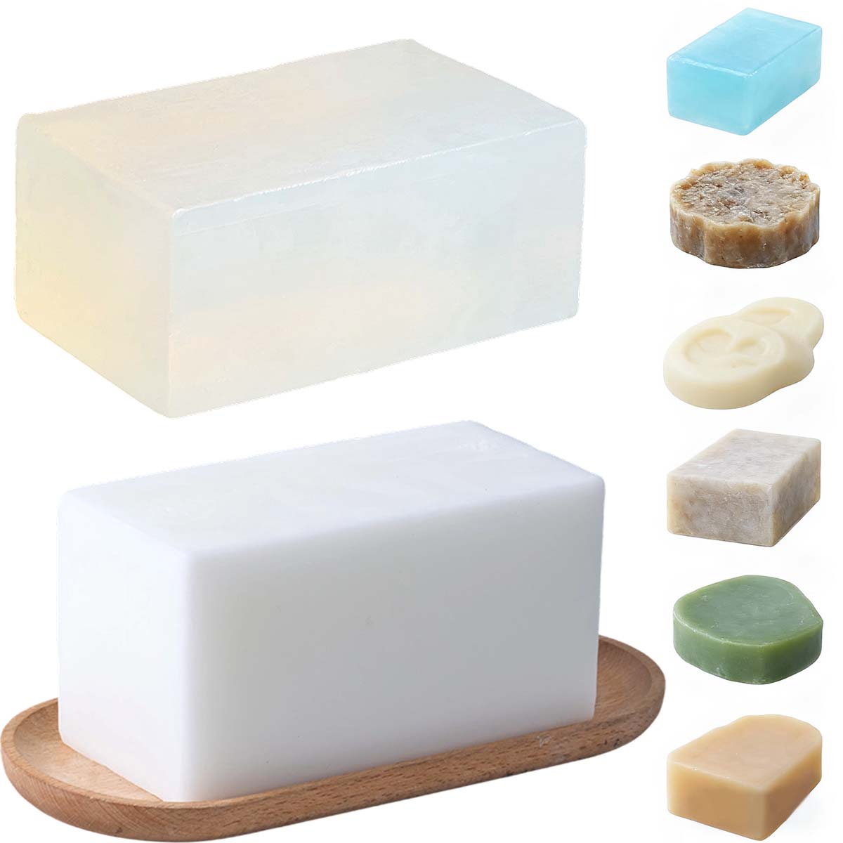 Прозрачная белая глицериновая  – обзор и цена Soap Making Glycerin Base