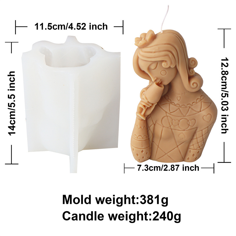 3D-форма для свечей из силикон – обзор и цена Soap Making Jug