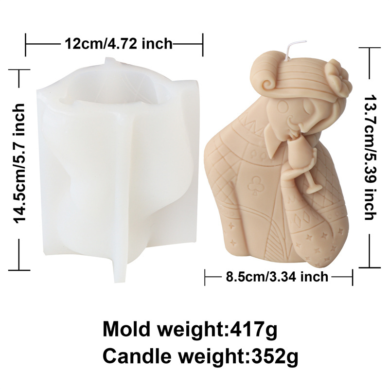 3D-форма для свечей из силикон – обзор и цена Soap Making Jug